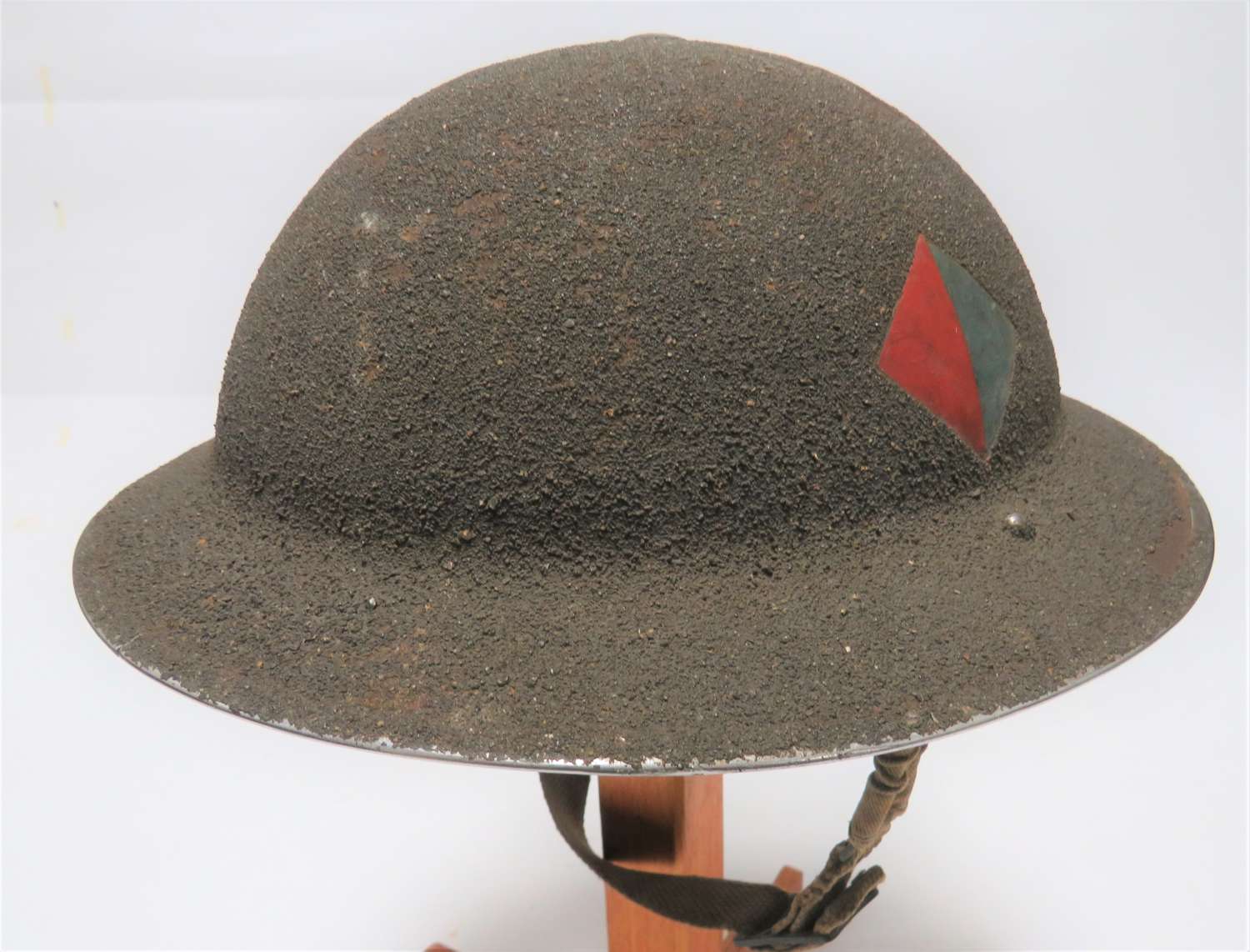 Early War Royal Artillery Badged , Officer Named Steel Helmet