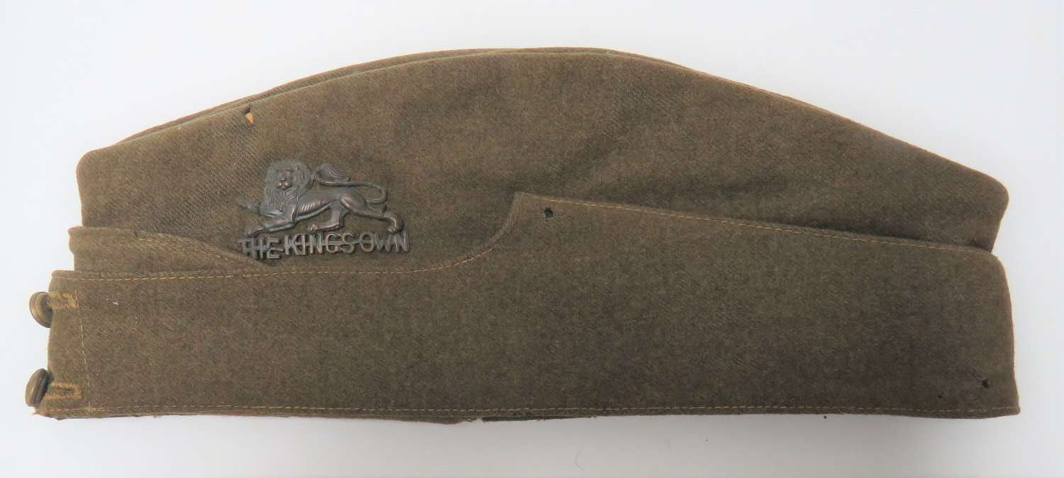 WW2 Kings Own O.Rs Field Service Cap