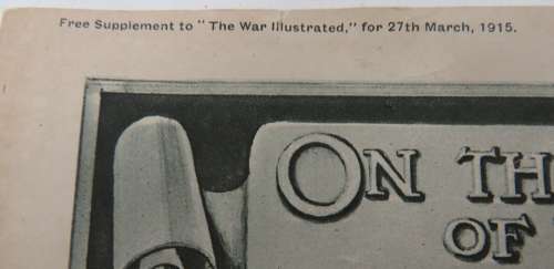 1915 War Illustrated Supplement Casualty Scrolls