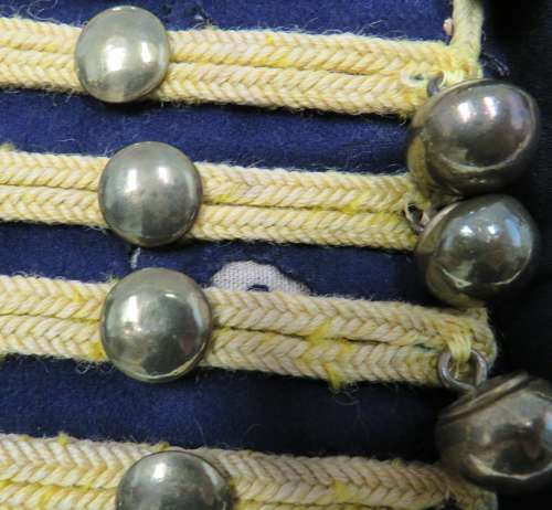 Scarce Yeomanry Hussars Shell Dress Tunic