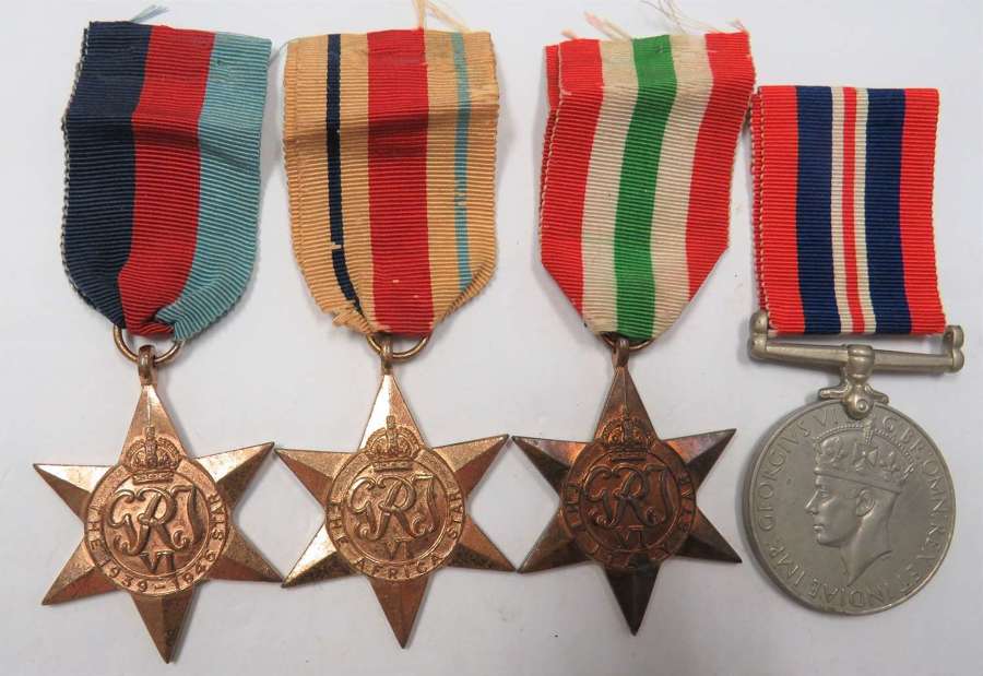 WW2 South African Named Medal Group
