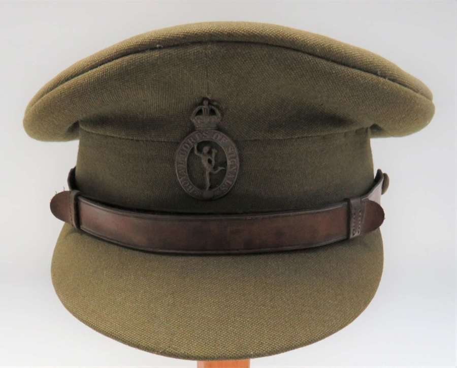 Royal Corps of Signals Officers Service Dress Cap
