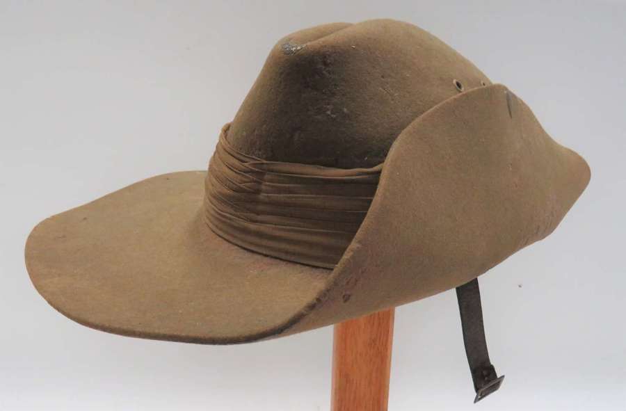 WW2 Dated 1942 Tropical Bush Slouch Hat