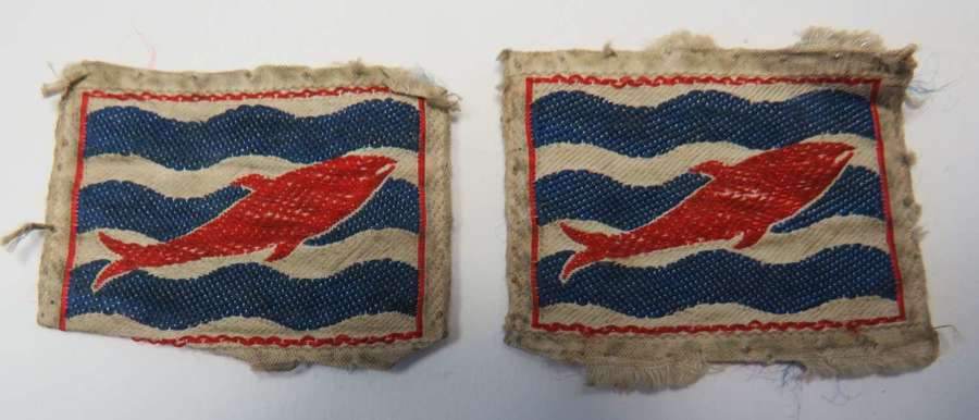 Pair of 2nd Corps Formation Badges