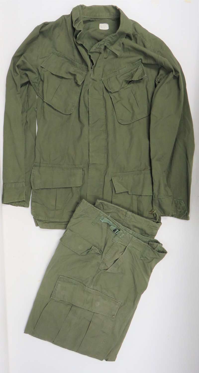 Post War American Tropical Combat Jacket and Trousers