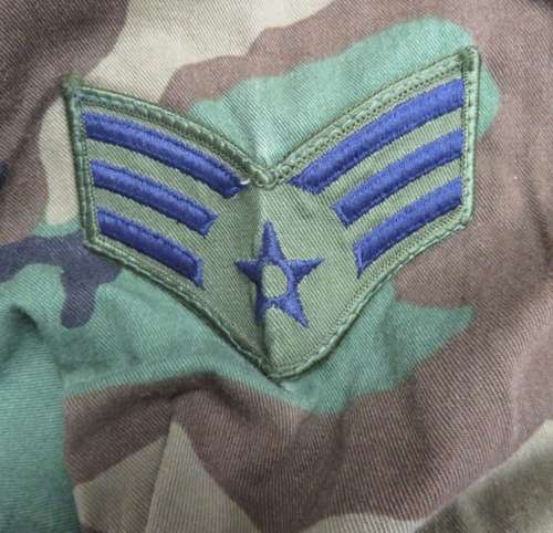 Post War U.S.A.F Woodland Camouflaged Combat Jacket