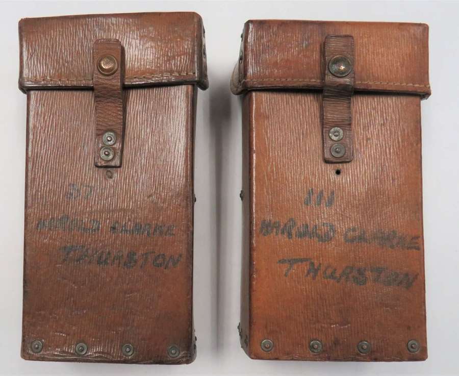 Scarce Pair of 1939 Pattern Ammunition Pouches