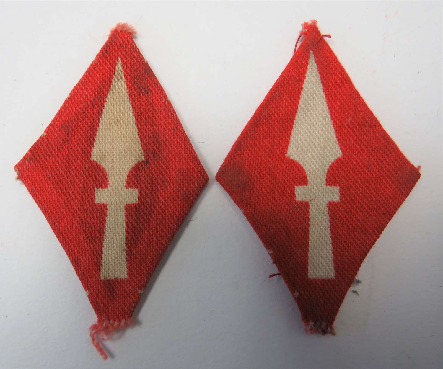 Two 1st Corps Formation Badges