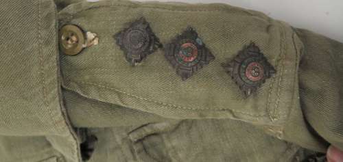 Rare WW2 British Army Denim Tank Suit with Internal Braces