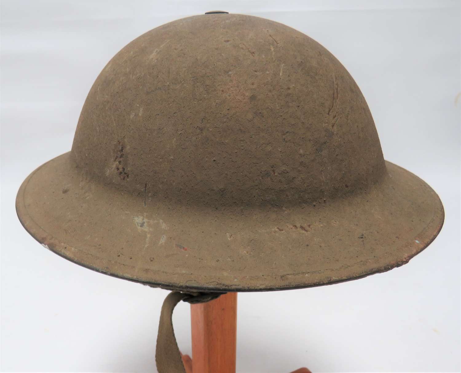 Original Shed Found Un-Touched Early War Steel Helmet