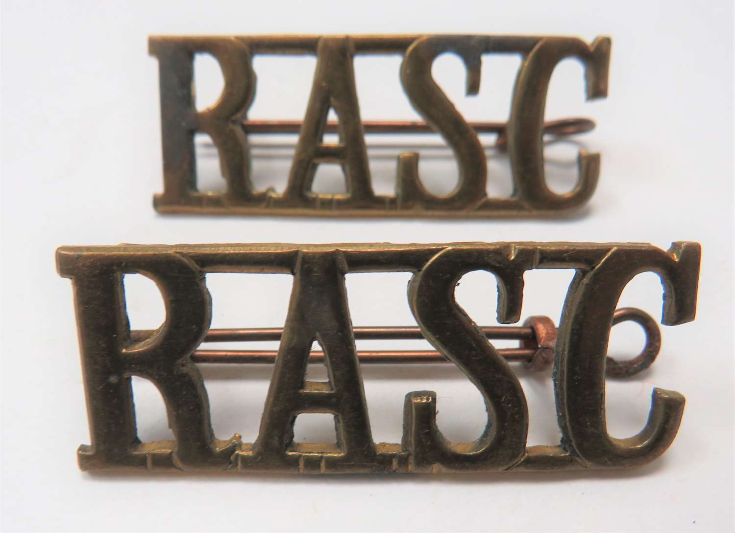 Pair of R.A.S.C Titles