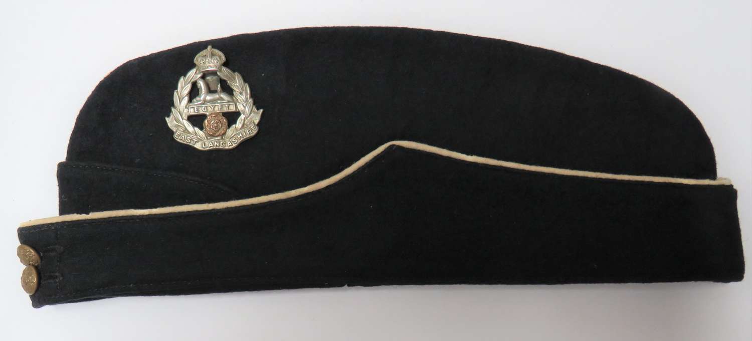 WW2 East Lancashire Regiment Coloured Field Service Cap