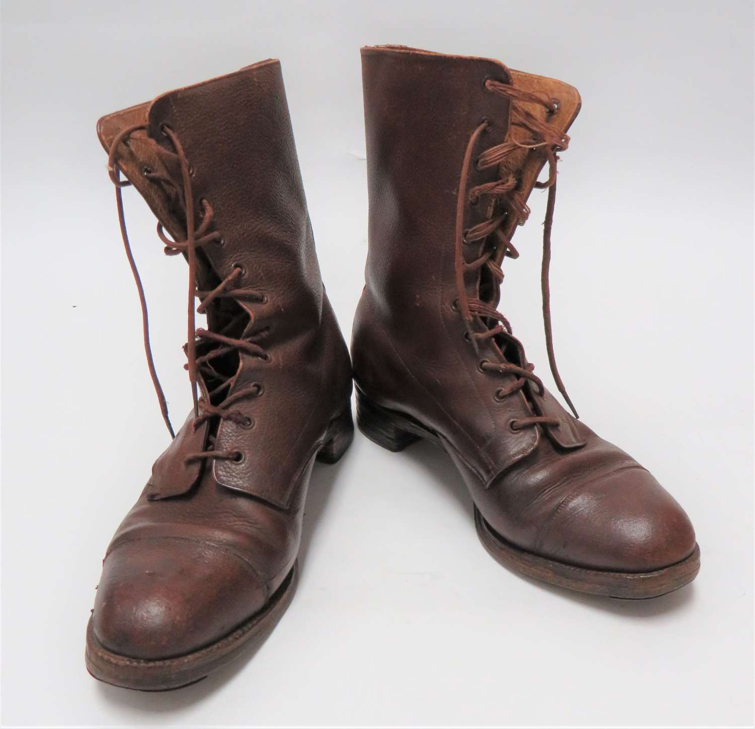 Pair of 1942 Dated A.T.S Service Dress Boots