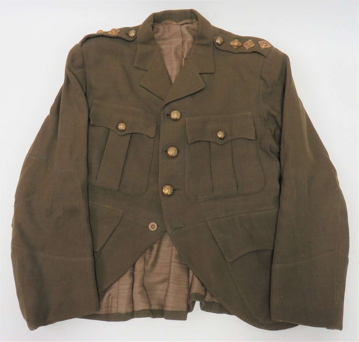 Interwar / WW2 Black Watch Officers Service Dress Doublet Tunic