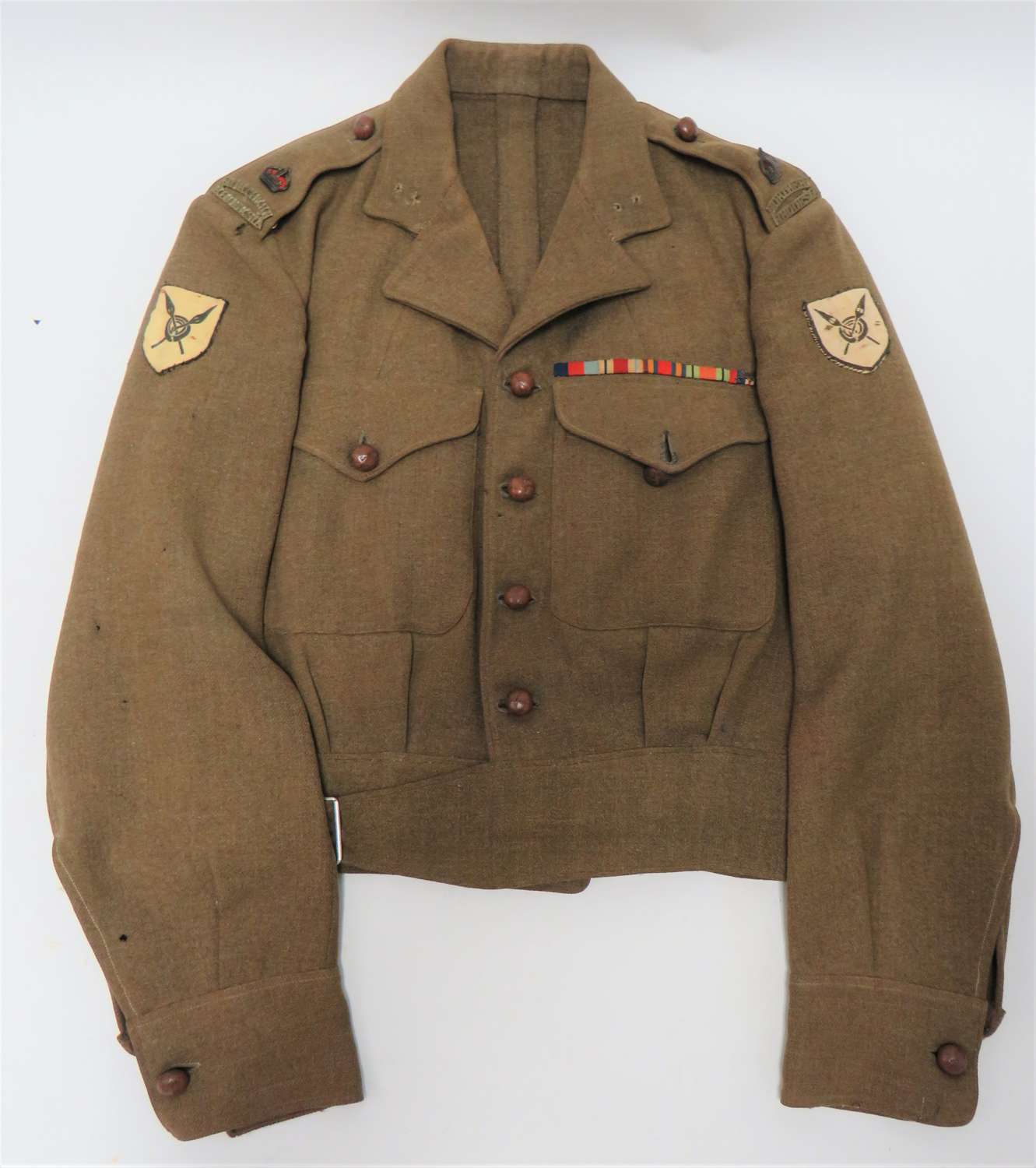 Rare 1940 Pattern Northern Rhodesia Officer's Battledress Jacket