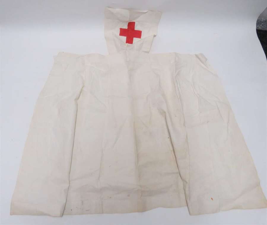 WW1 / WW2 Nurses Bib Front Apron