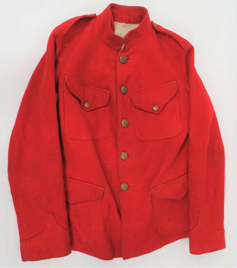Rare Victorian Cavalry Scarlet Other Ranks Service Dress Tunic