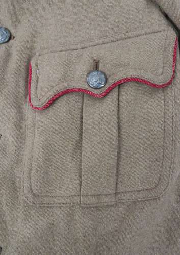 Rare Victorian Scottish Cadets / V.T.C Service Dress Tunic