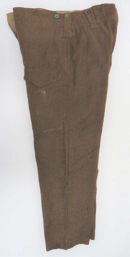 Rare 1937 Pattern British Battledress Trousers .Good Size