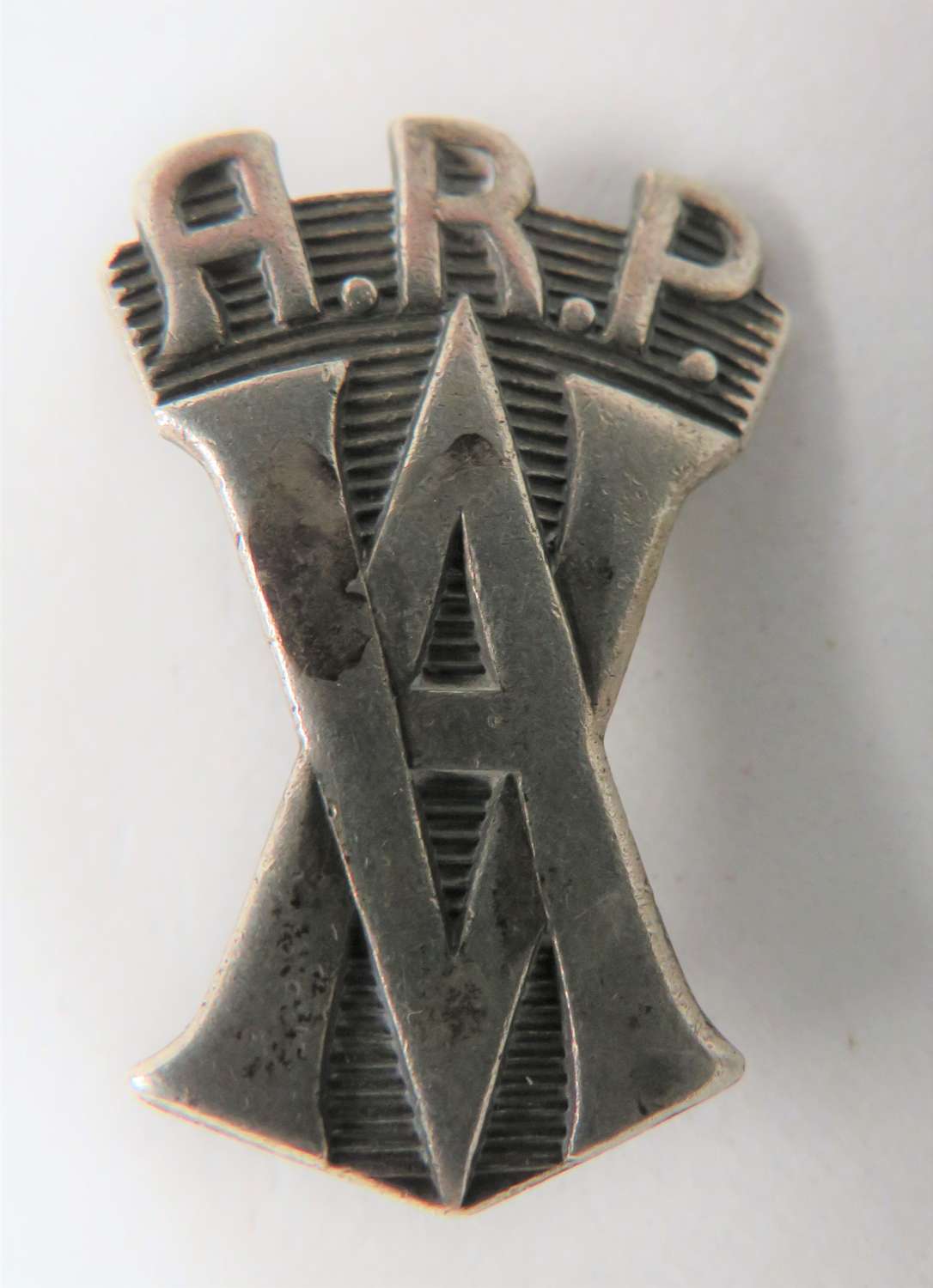 Vickers Armstrong A.R.P Silver Lapel Badge