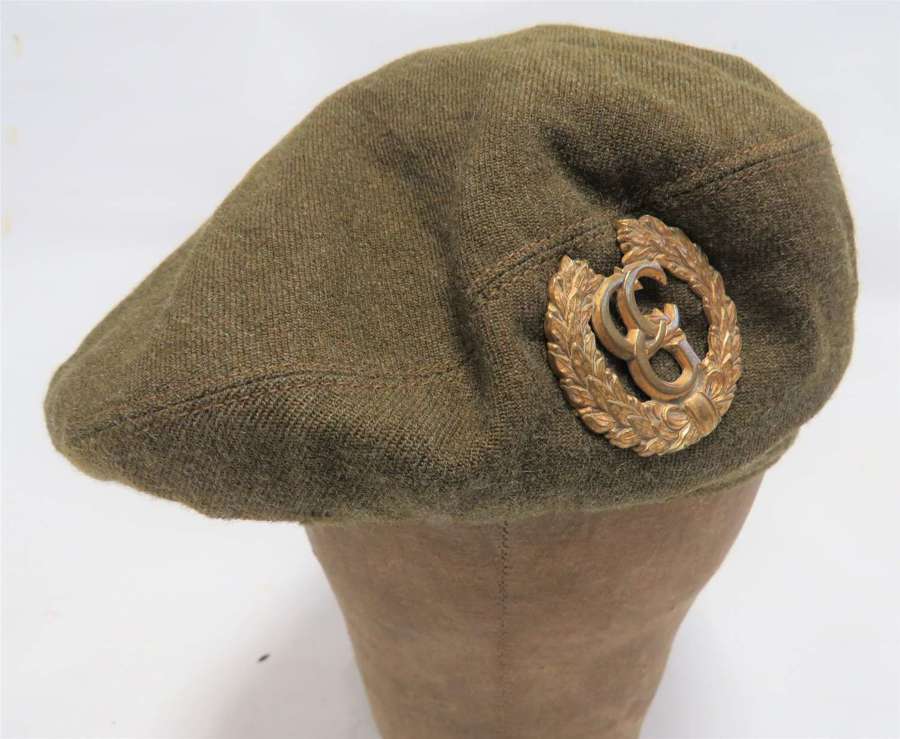 WW2 Commission Control Germany General Service Cap Beret