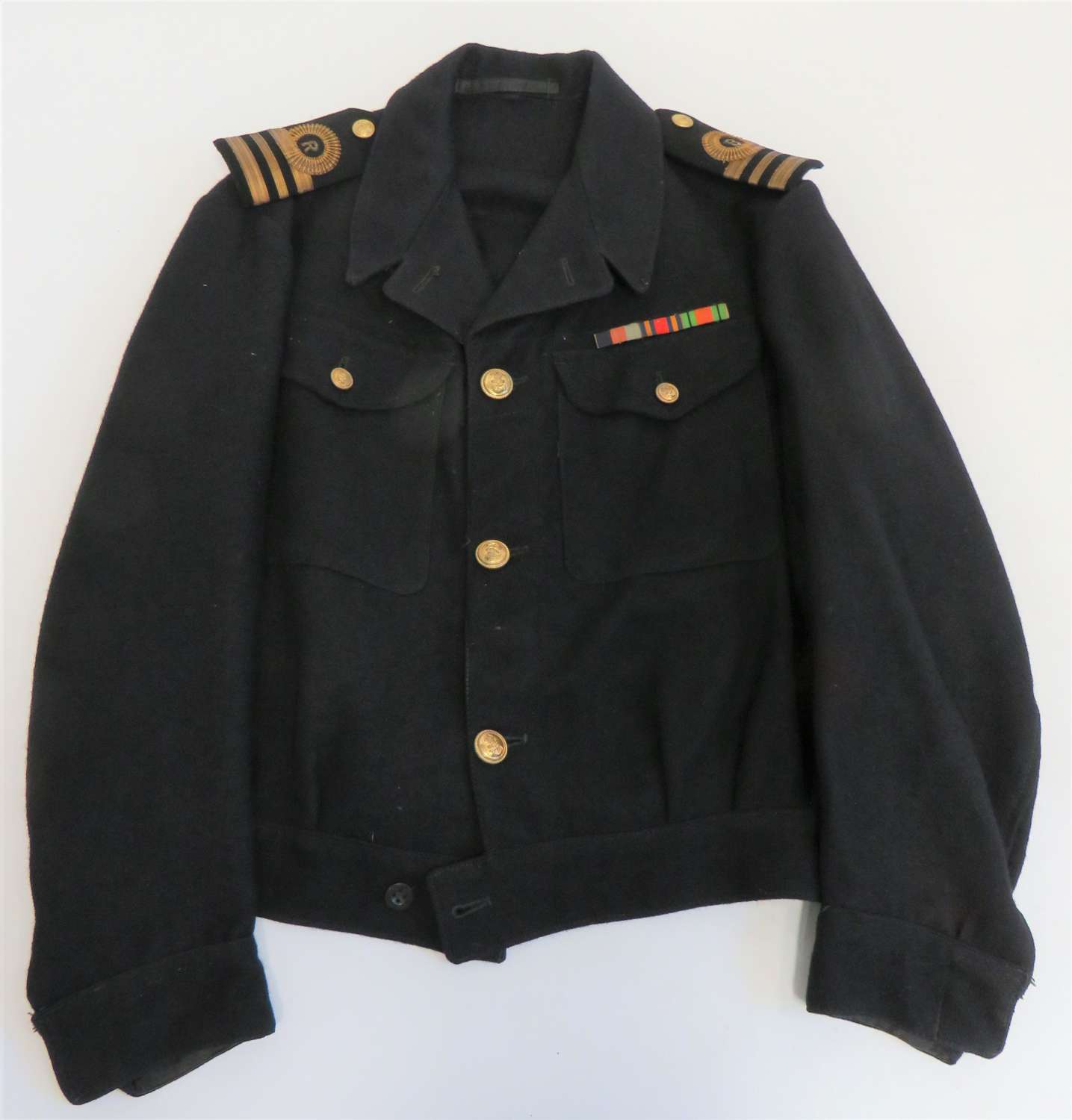 WW2 Royal Navy Officers Battle Dress Jacket