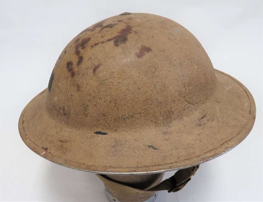 WW2 South African Issue Mk2 Steel Helmet