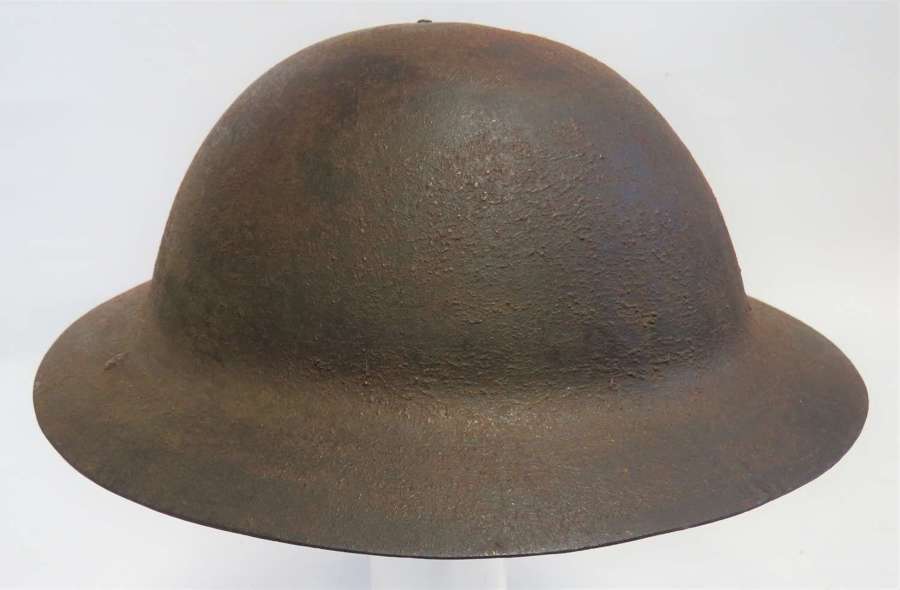 Rare WW1 "A" Pattern War Office 1st Type Brodie Steel Helmet