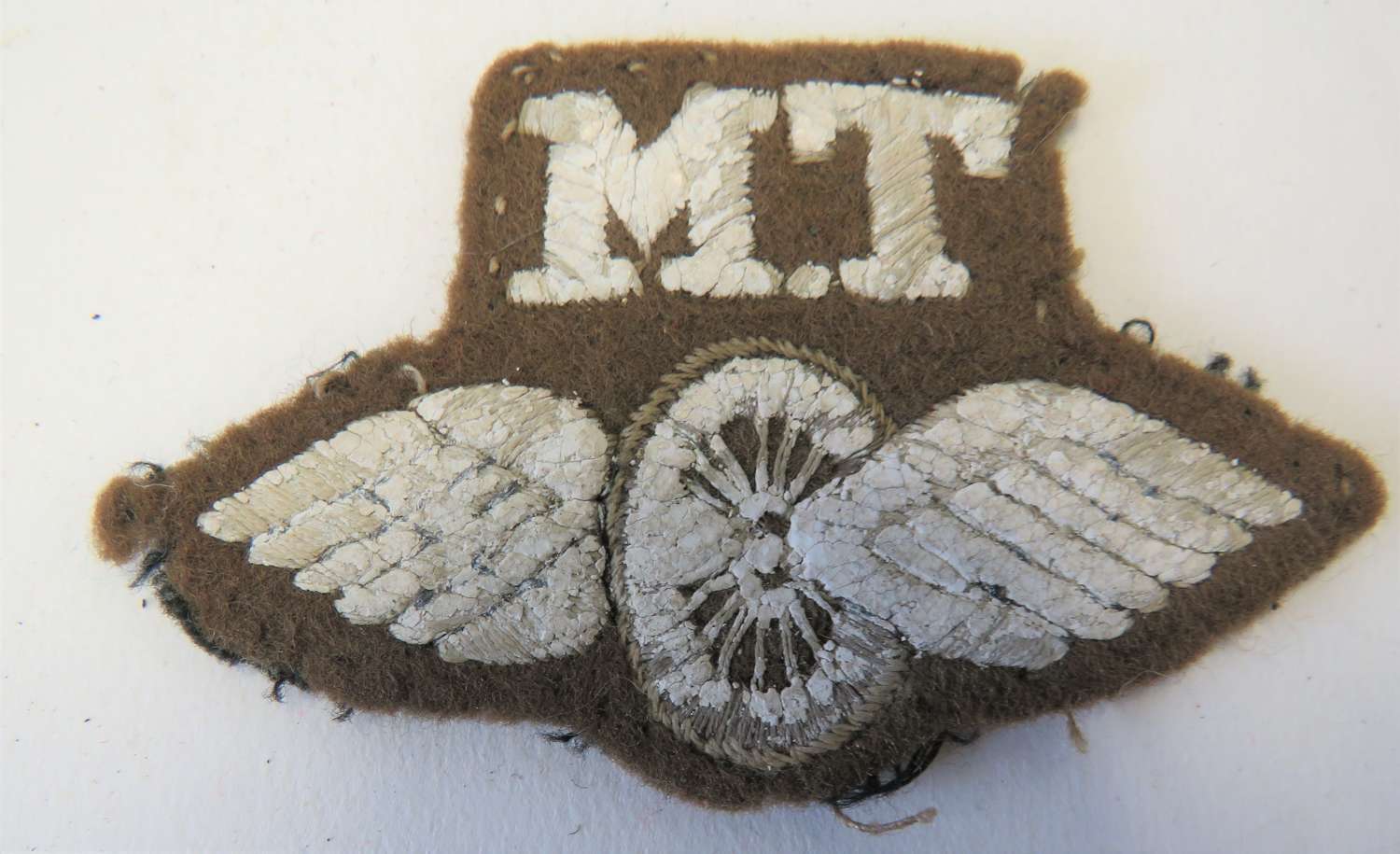 WW2 Motor Transport Qualification Cuff Badge
