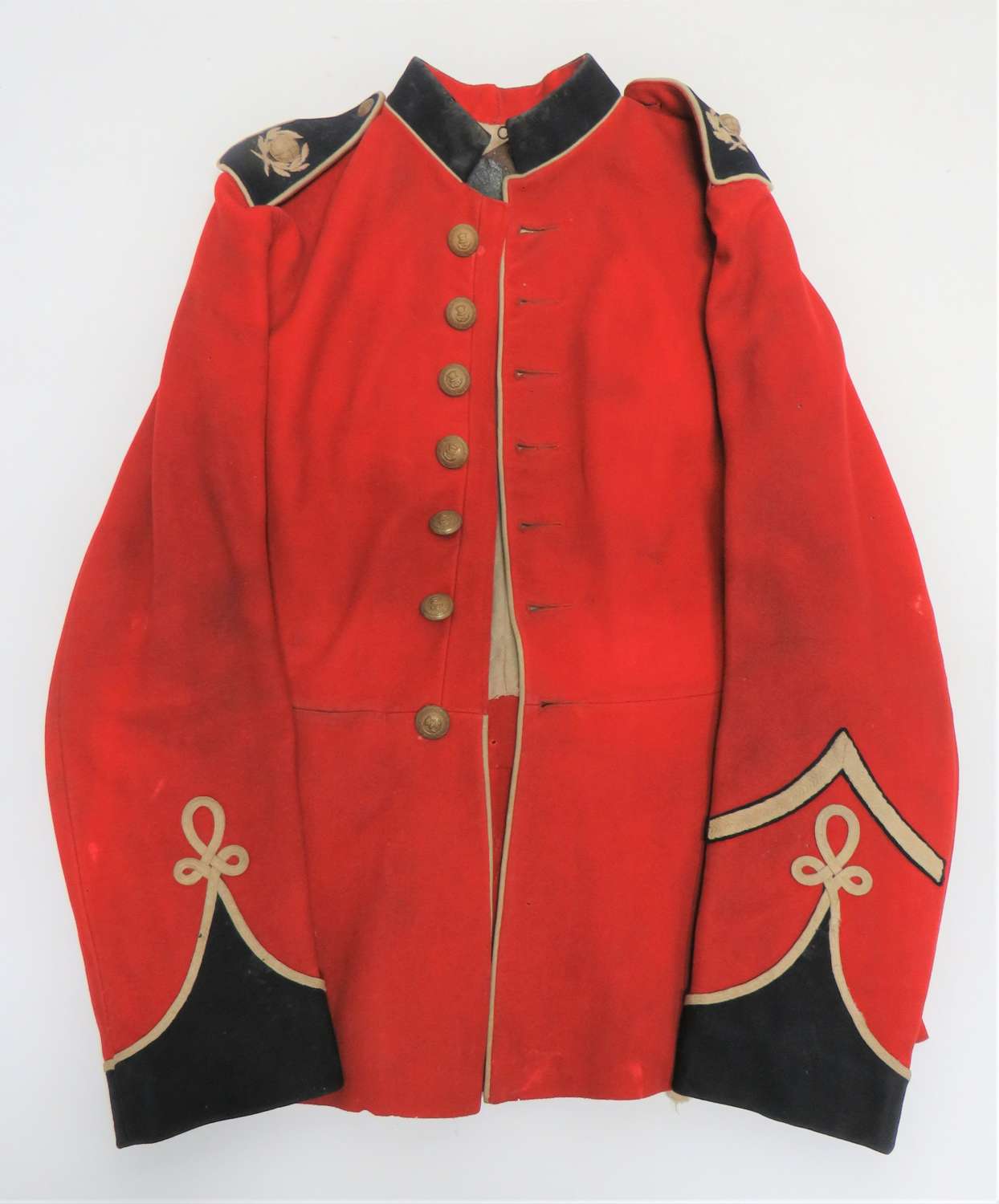 Attributed Victorian Royal Marine Light Infantry Scarlet Dress Tunic