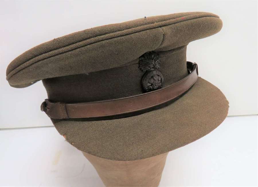 Interwar / WW2 Royal Welch Fusiliers Officers Service Dress Cap