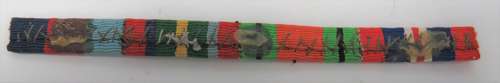WW2 Burma Star Medal Group Bar