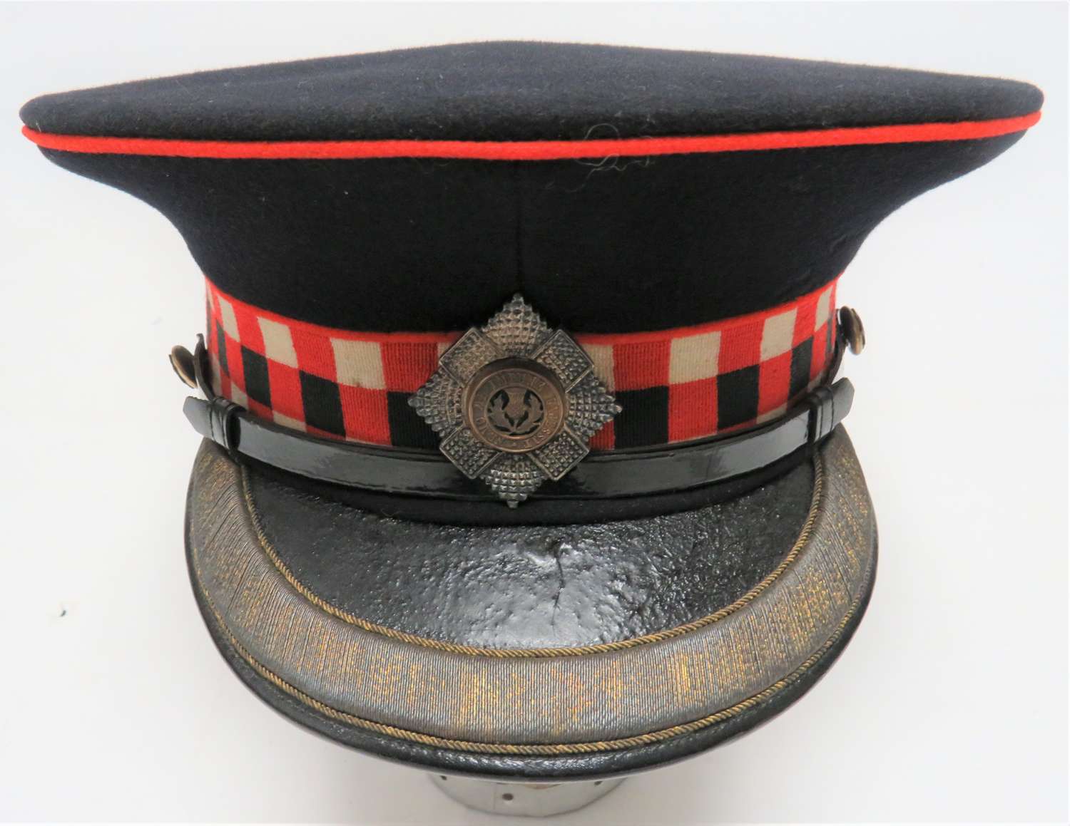 Interwar Royal Scots Field Officers Dress Cap