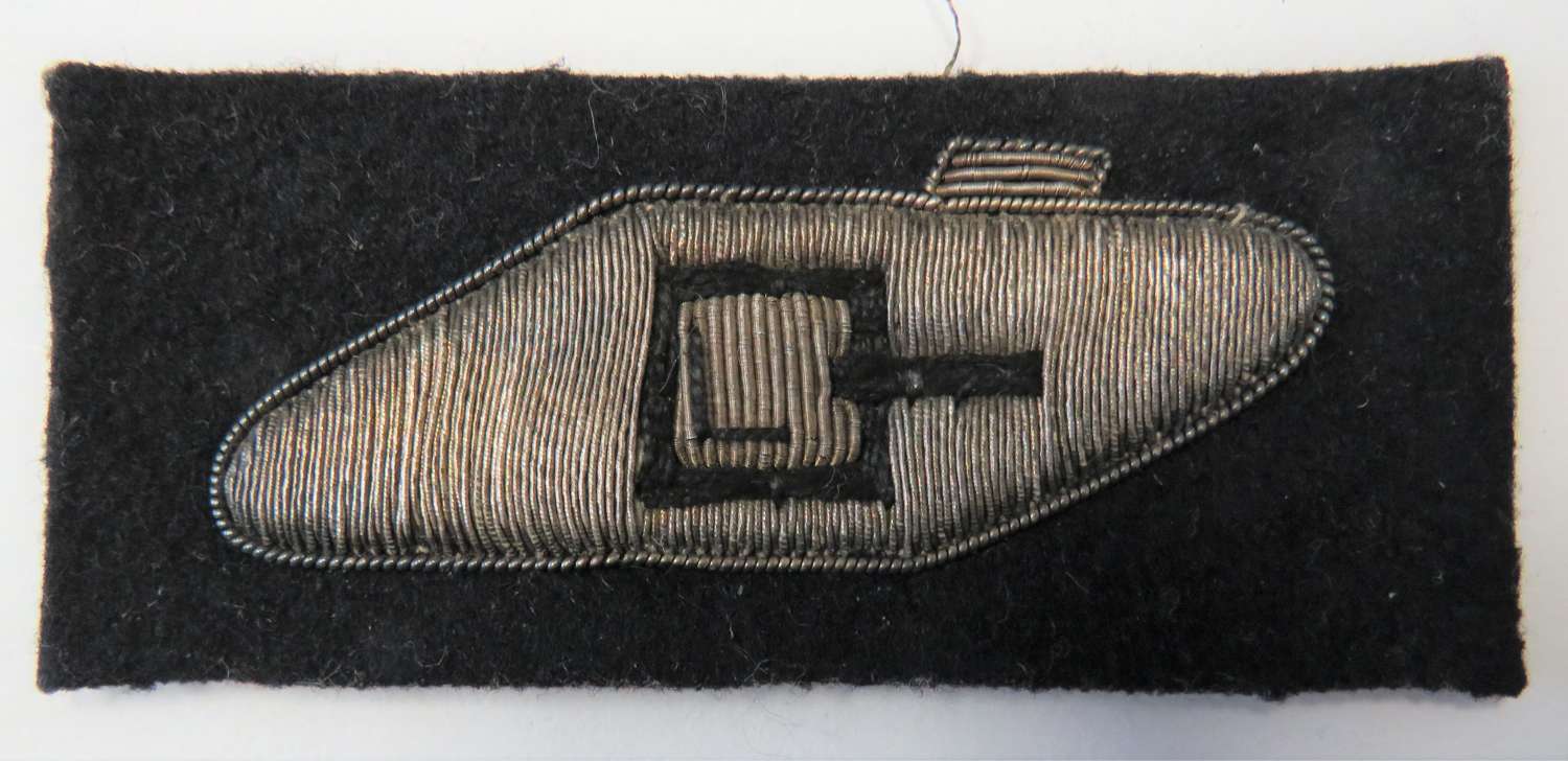 Interwar Patrol Dress Tank Qualification Arm Badge
