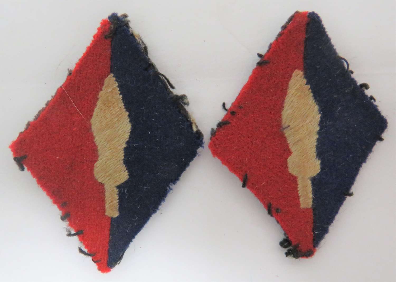 Pair of 1st Corps Royal Artillery Formation Badges