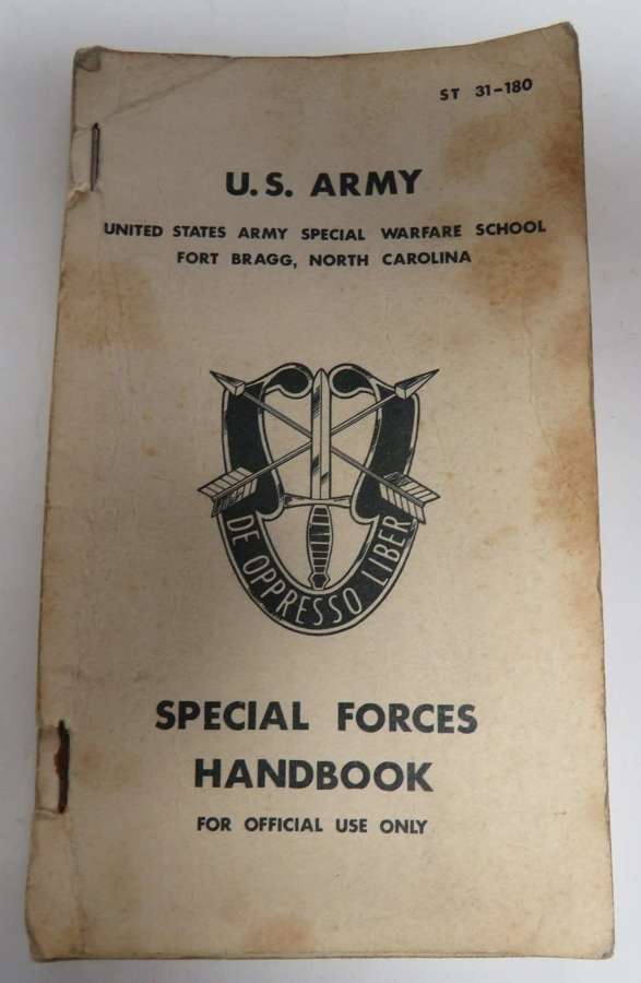 Post WW2 American Special Forces Handbook