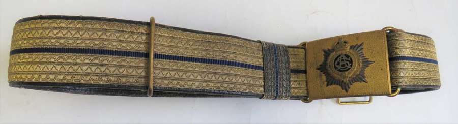 Pre 1918 Army Service Corps Officers Full Dress Belt