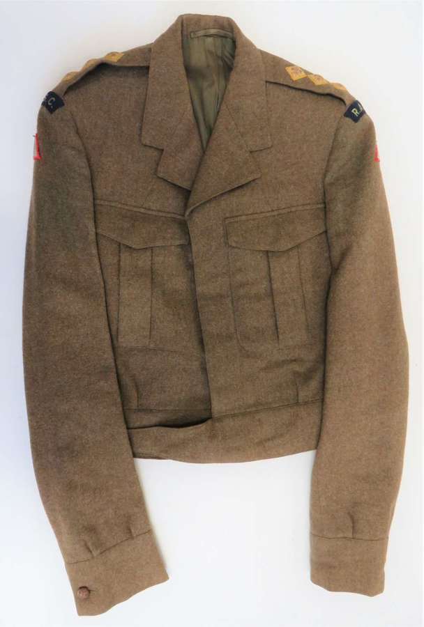 WW2 Officers Private Purchase 1st Infantry Division BattleDress Jacket