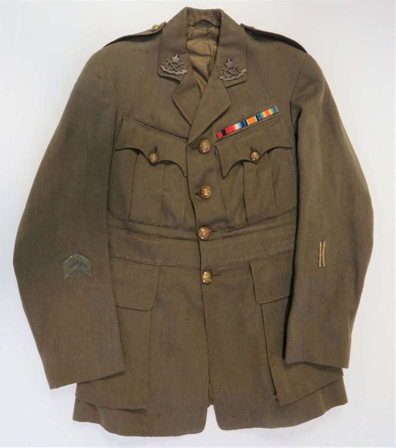 WW1 South Staffords Officers D.C.M  Winners Service Dress Tunic