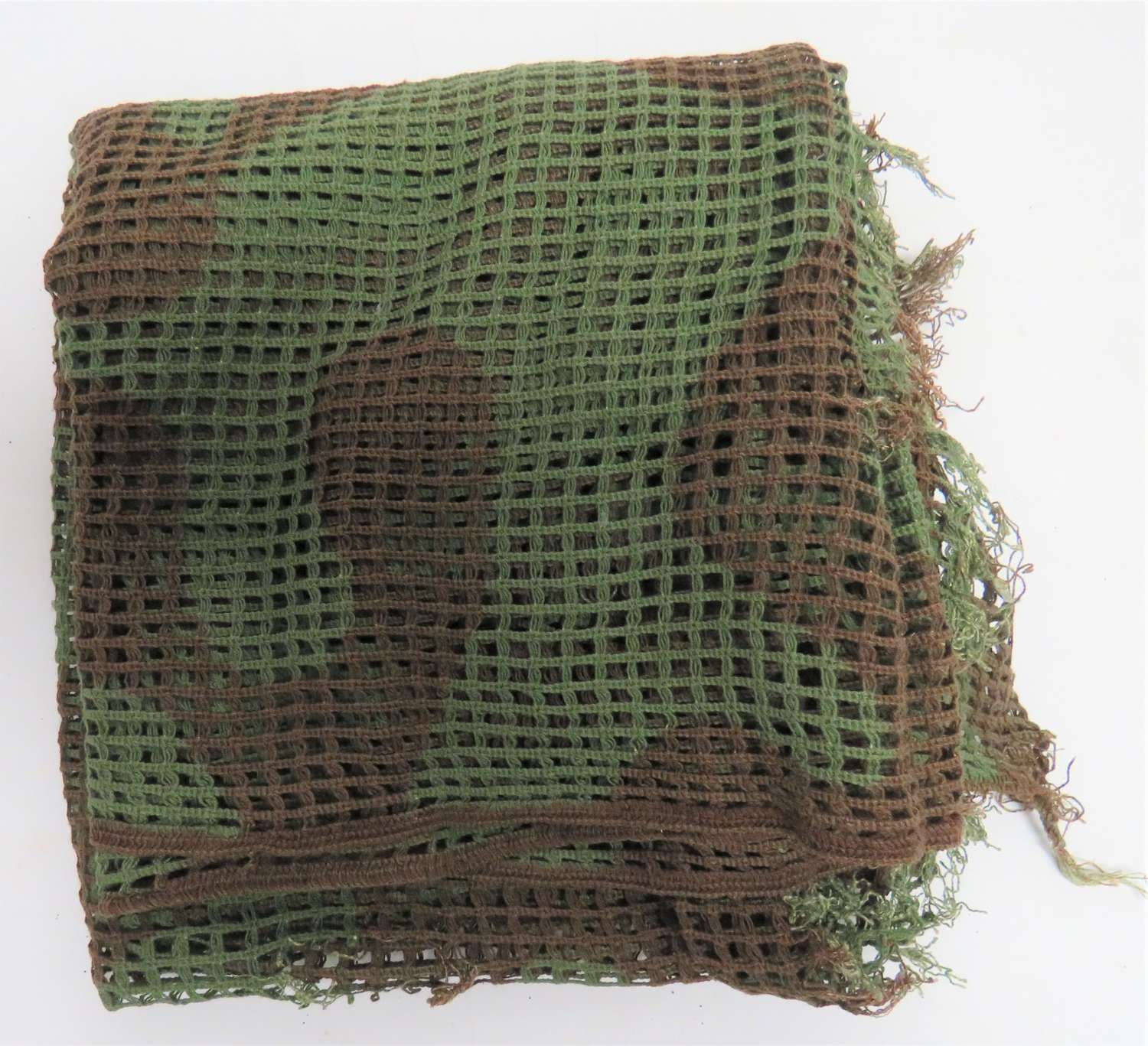WW 2 Army Airborne Camouflaged Scrim Netting Scarf