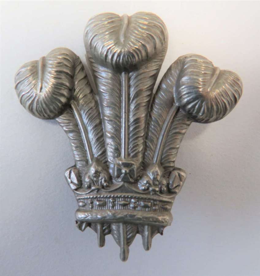 Prince of Wales Feather Cavalry Arm Badge