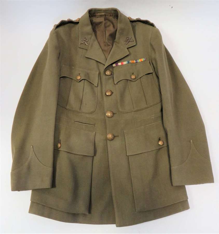 WW1 Tank Corps / M.G.C Officers  Service Dress Tunic