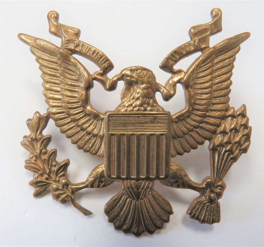 American Home Guard Pattern Officers Cap Badge
