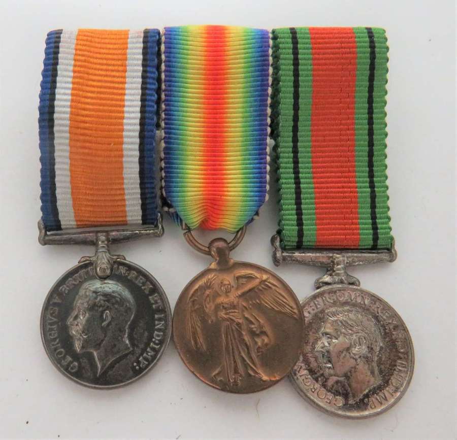 WW1/WW2 Miniature Medal Group