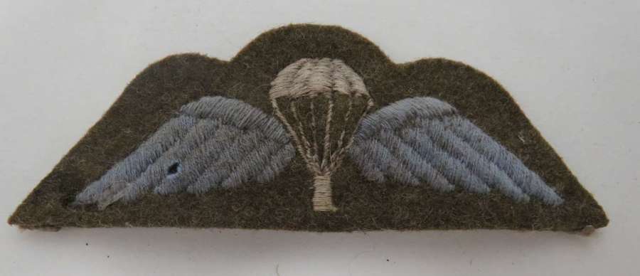 World War 2 Pattern Parachute Qualification Wing