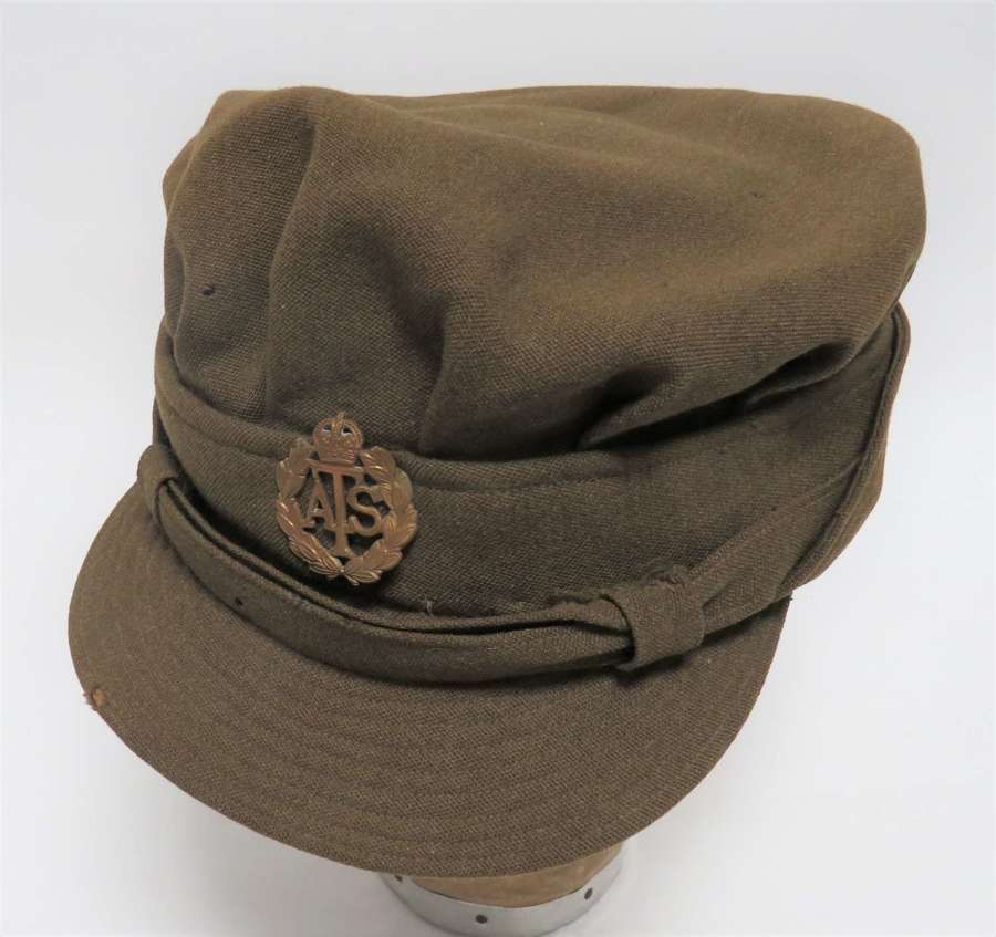 WW2 A.T.S Issue Officers Service Dress Cap