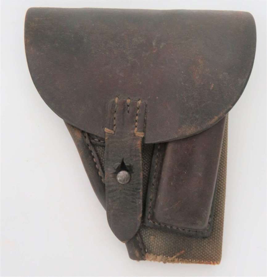 WW2 German Small Automatic Pistol Holster Dated 1941