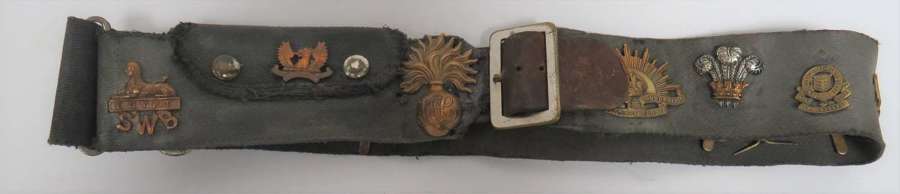 WW1 / WW2 British Badged Belt