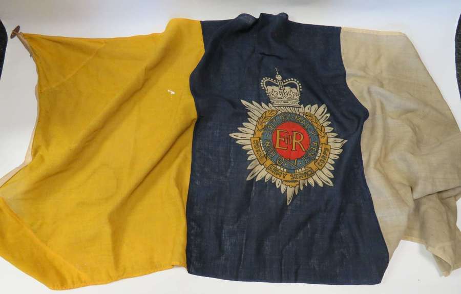 Post 1953 Royal Army Service Corps Flag