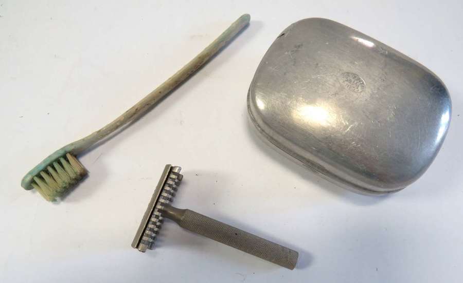 WW2 Dated 1945 Three Items of Personal Equipment